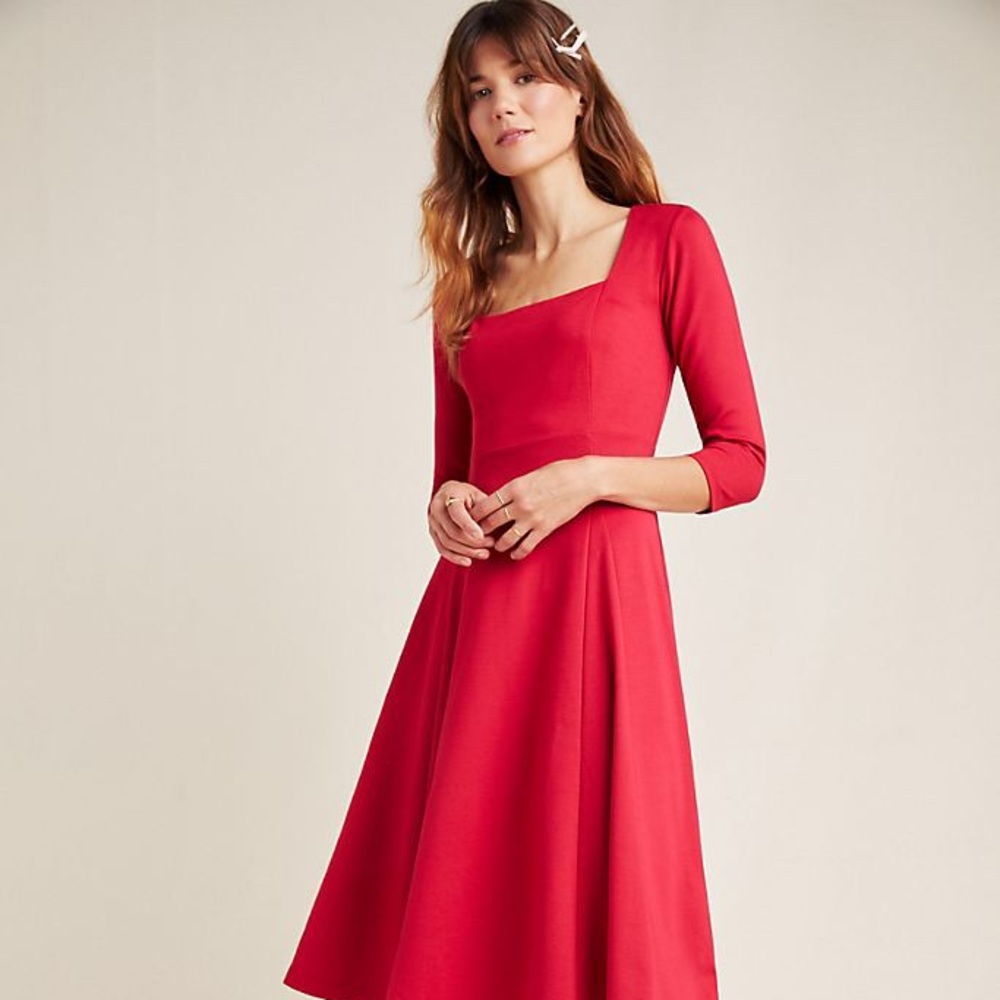 Anthropologie Maeve midi dress size S